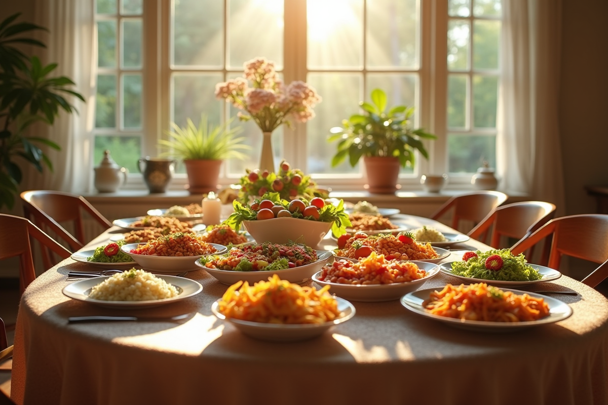 buffet cuisine