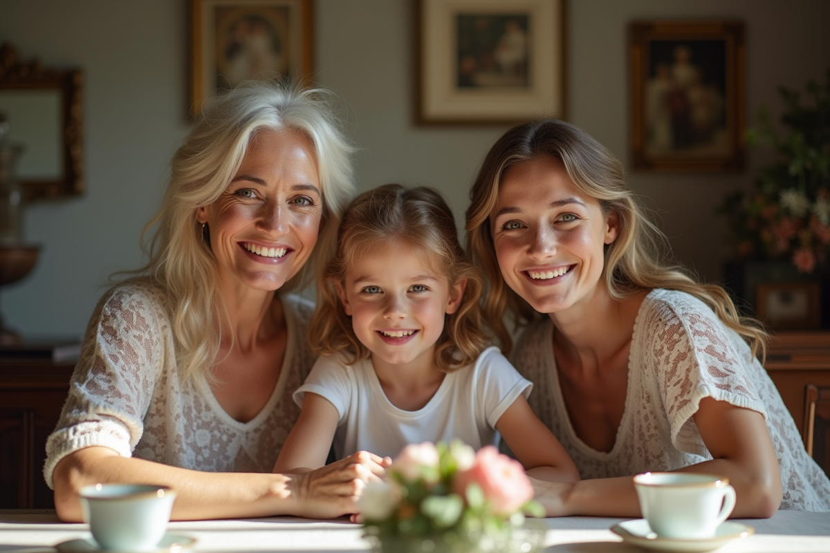 femme héritage